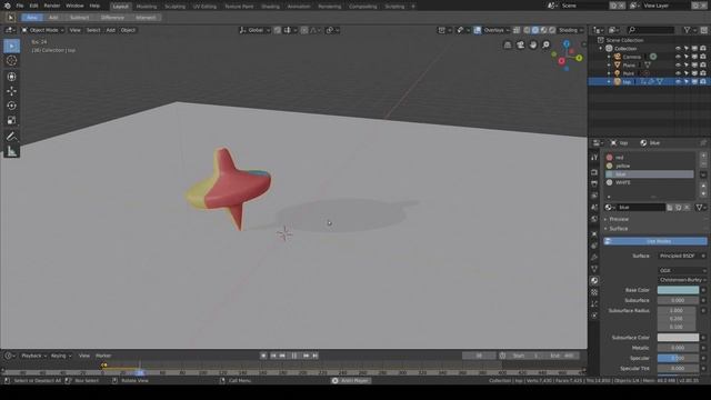 Angular Velocity in Blender with Projectile смотреть онлайн