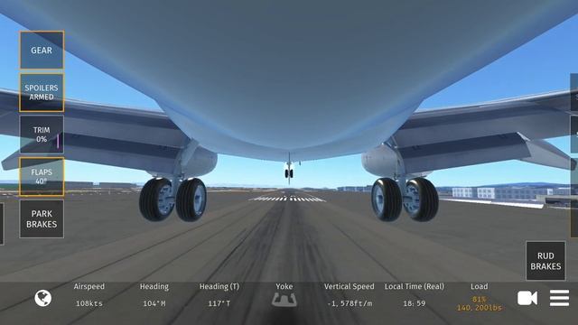 Я тут играл в infiniti flight Симулятор полета ну как вам посадка??? смотреть онлайн