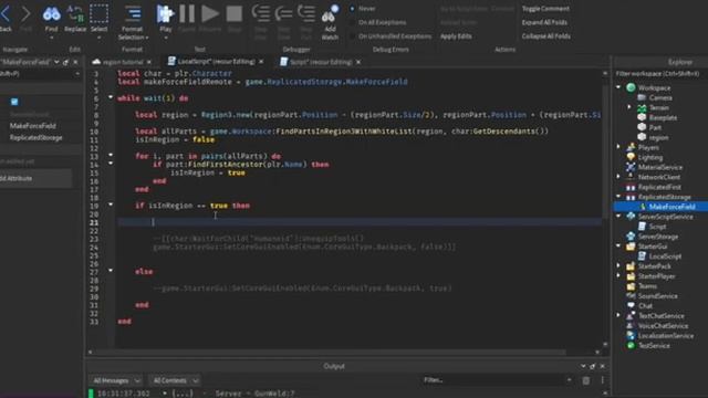 How to Make a Safe Zone Region in ROBLOX Studio | ROBLOX Studio Scripting Tutorial смотреть онлайн