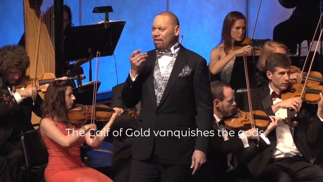 Kevin Thompson, bass sings "Le veau do'r" from Faust by Gounod смотреть онлайн