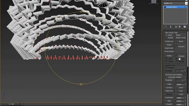 Моделирование сетки микрофона в 3ds max смотреть онлайн