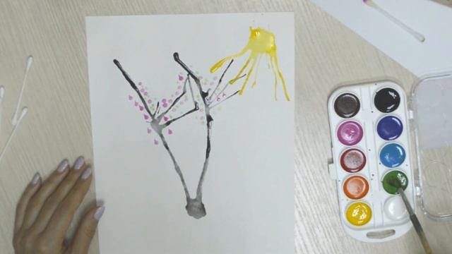 Рисование кляксами смотреть онлайн