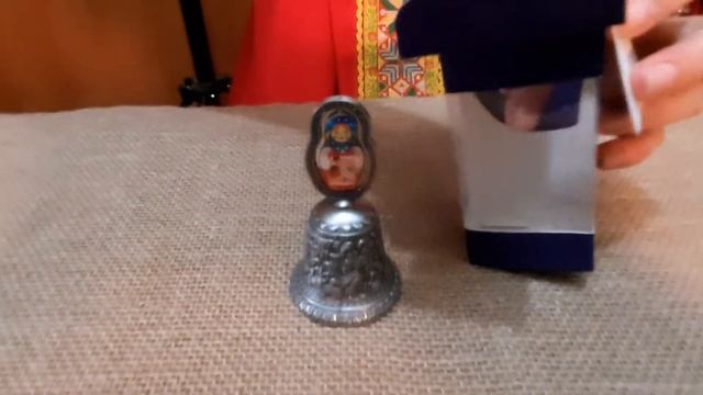 Колокольчик матрешка | Сувенирный колокольчик смотреть онлайн