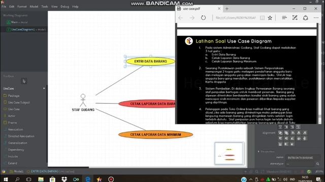 Use Case Diagram _ Tutorial di Star UML смотреть онлайн