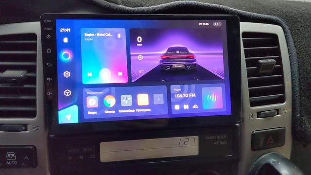 Автомагнитола Toyota 4 ranner teyes CC3 смотреть онлайн