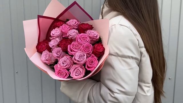 21 роза микс цветов смотреть онлайн