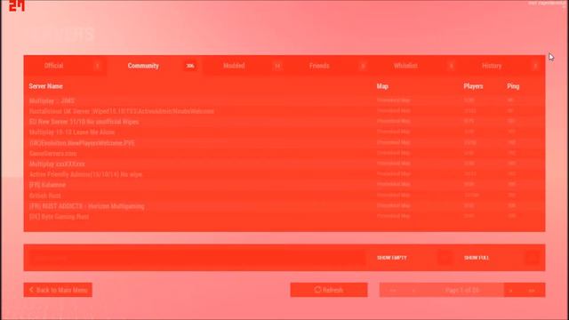 RUST RED SCREEN BUG смотреть онлайн