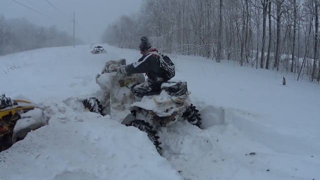 НEУДАЧНЫЙ ТЕСТ-ДРАЙВ ГУСЕНИЦ НА КВАДРОЦИКЛЕ CFMOTO X8! смотреть онлайн