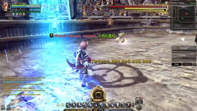 Raven [2.0] Ancient Skill / New Gauge% Info (5 Skills) / Dragon Nest Korea (2023 July)