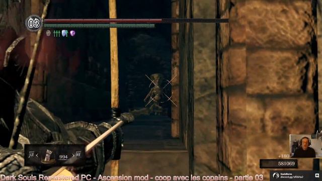 Dark Souls Remastered PC - Ascension mod - coop avec les copains - partie 03 смотреть онлайн