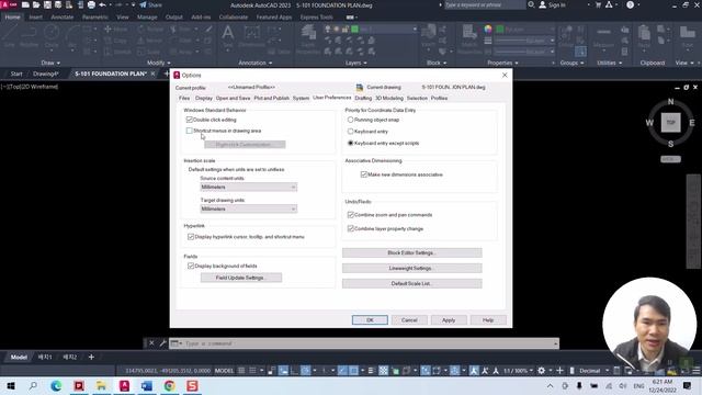 Thiết Lập Option Cho Autocad 2023 смотреть онлайн