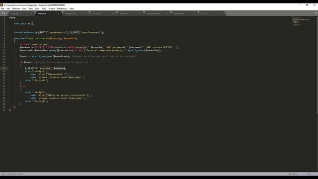 (Variables de session Usuarios Parte 4) :: Login con DB php-Mysql смотреть онлайн