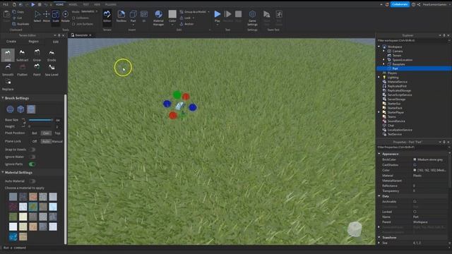 How to Get Rid of Grass in Roblox Studio | How to Roblox Studio смотреть онлайн
