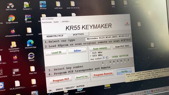 Mercedes Vaneo Autoschlüssel nachmachen смотреть онлайн