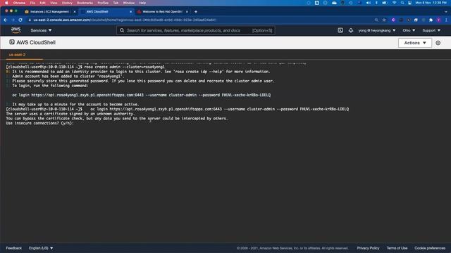 ROSA Build - 30 mins to build a Red Hat OpenShift Service on AWS Cloud by Yongkang смотреть онлайн