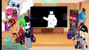 Security Breach react to every other FNAF Characters in a nutshell (3/3) + BONUS FNAF Gacha Club ✨