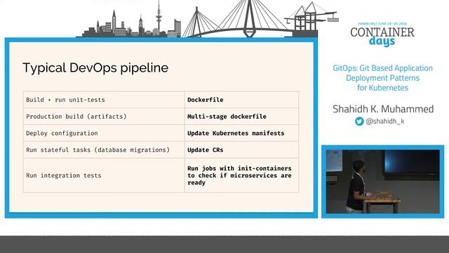 GitOps: Git Based Application Deployment Patterns for Kubernetes - Shahidh K. Mohammed, Hasura смотреть онлайн