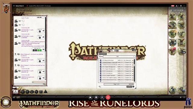 FGC Presents: Spotlight on Pathfinder 1e, featuring Rise of the Runelords! Pt 2 смотреть онлайн