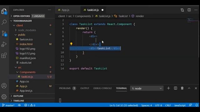 React  Express  SQL To-Do Task App part1