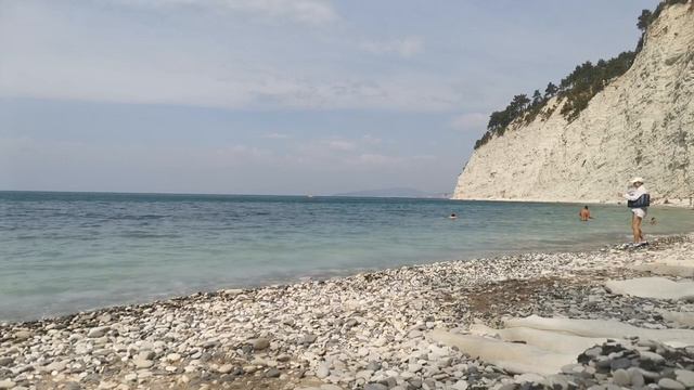Звук моря, релакс, пляж Голубая бездна. Sounds of the sea, relax, meditation, Black Sea side, Russi смотреть онлайн