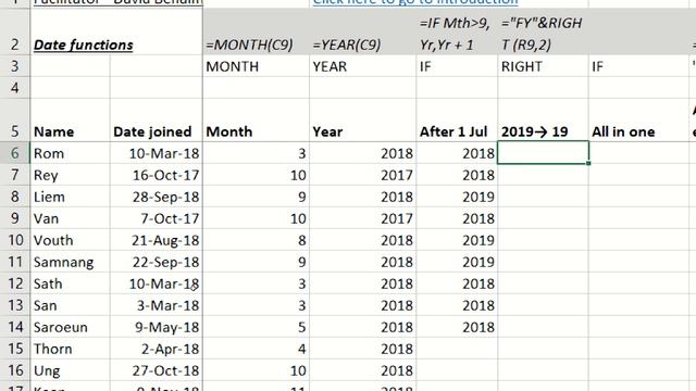 Extract financial year in Excel смотреть онлайн
