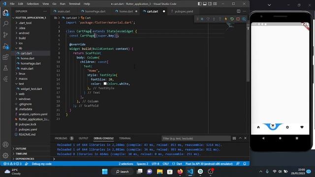 Curved Bottom Nav Bar Flutter Tutorial смотреть онлайн