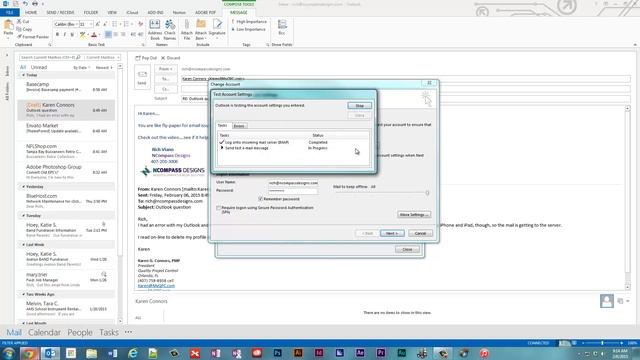 Outlook IMAP Test смотреть онлайн