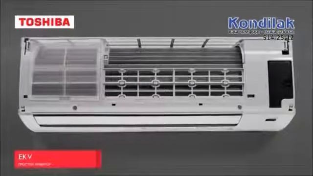 Настенный кондиционер Toshiba RAS-07EKV-EE / RAS-07EAV-EE. Видео обзор.1toshiba3 смотреть онлайн