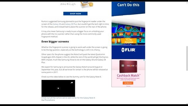 Samsung Galaxy Note 8 Leaks (Infinity Display) смотреть онлайн