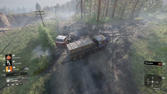 Snowrunner coop Aide Taimyr смотреть онлайн