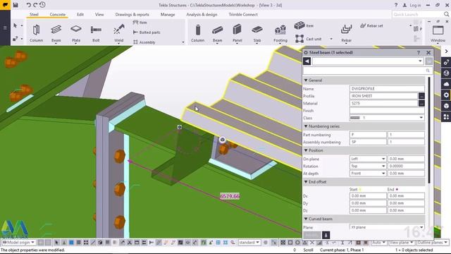 How to Import DWG Profiles from AutoCAD into Tekla Structures Profile Catalog смотреть онлайн