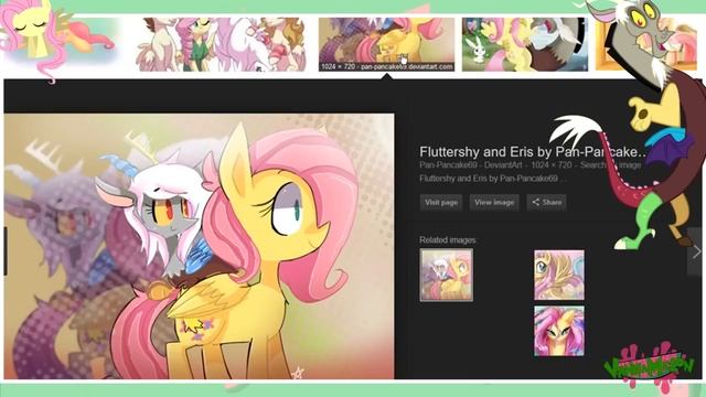 Fluttershy GOOGLES HERSELF ? смотреть онлайн