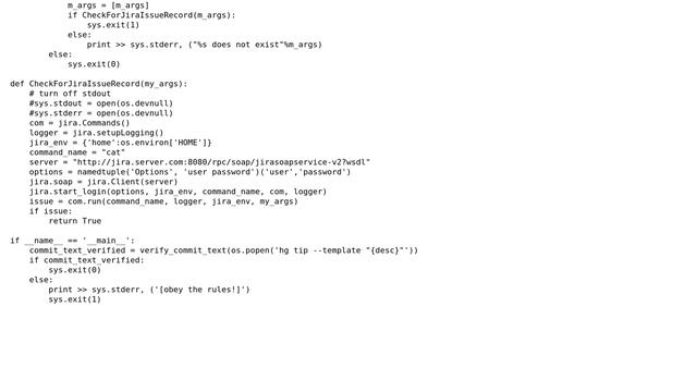 The logic for re.match() , sys.exit(1) does not make sense, plus why can't i use return True if... смотреть онлайн