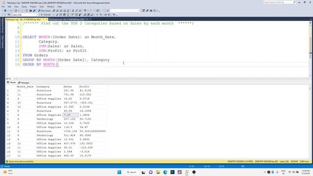 How to filter top 2 values in SQL смотреть онлайн