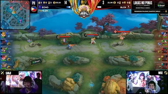 MPL PH S11 - GRAND FINALS - BLCK vs ECHO - GAME 3 смотреть онлайн