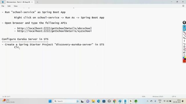 Full Stack Java Developer Course | Session - 49 | Microservices using Spring Boot | Eureka Server смотреть онлайн