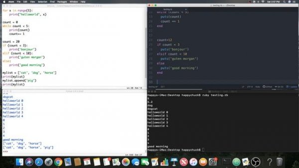 Python vs Ruby: Coding Comparison