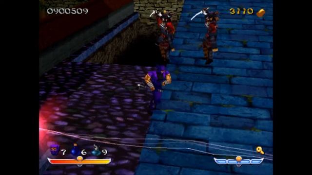 Ninja: Shadow of Darkness (PS1) - Monastery Exterior (Level 3) + No Death Challenge смотреть онлайн
