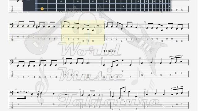 Friedman, Marty Thunder March GUITAR 1 TAB смотреть онлайн