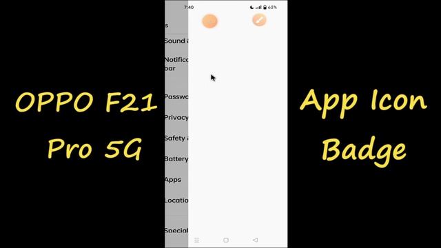 Oppo F21 Pro App Icon Badge || How to Enable icon Badges oppo phone смотреть онлайн
