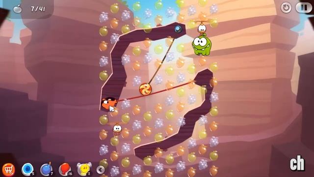 Cut the Rope 2 level 27 смотреть онлайн