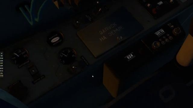 X-Plane [RU] Yak-40 startup, KLN90 flight plan input. смотреть онлайн