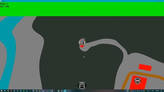 #3 SFML C++ Прогресс проекта. Время, база инвентаря, разная скорость в зависимости от поверхности. смотреть онлайн