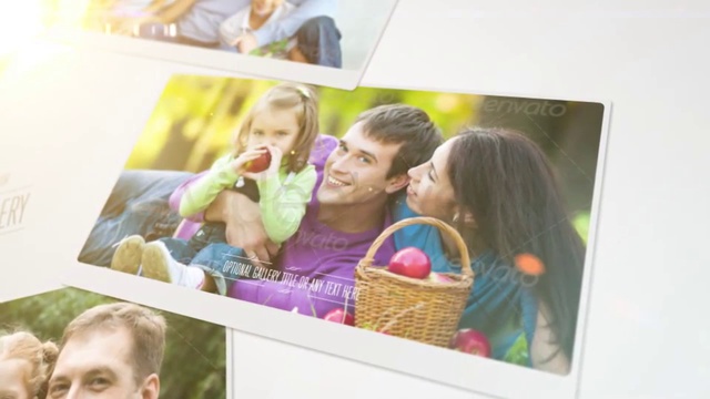 Романтический фотоальбом.Проект After Effects Project Photo Gallery смотреть онлайн