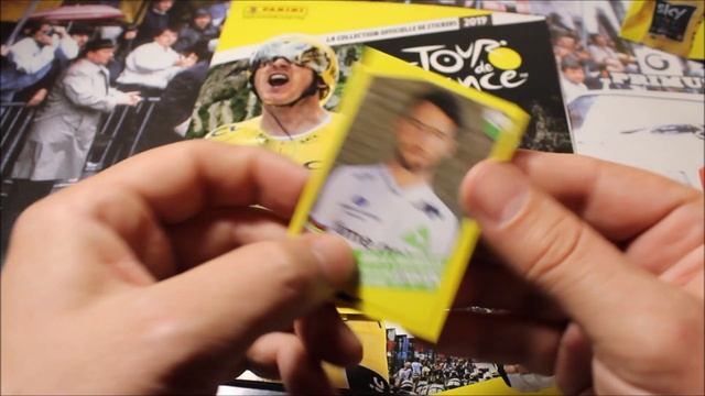 Unboxing stickers NEW Panini set Tour de FRANCE 2019 смотреть онлайн