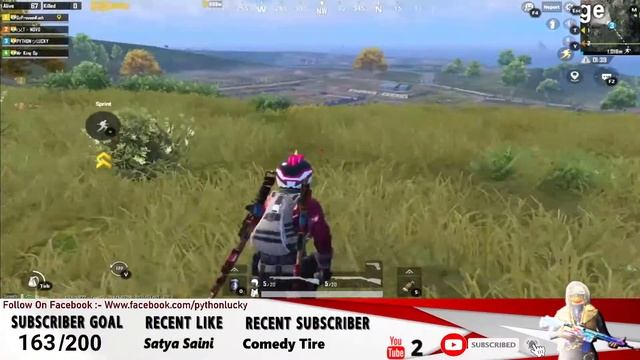 Pubg Season 18 || Python Live #ROAD TO 200 SUBS смотреть онлайн
