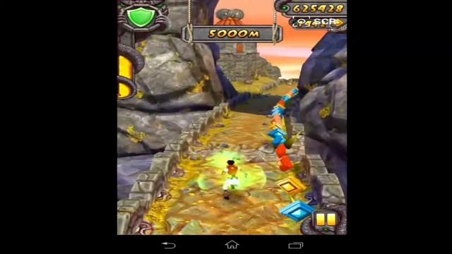 Обзор игры "Temple run" смотреть онлайн