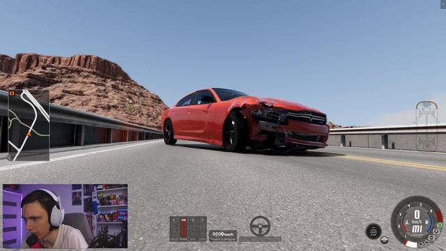 ПОЧЕМУ ЭТОТ DODGE CHARGER СТОИТ ДОРОЖЕ ИГРЫ?? | BEAMNG DRIVE смотреть онлайн