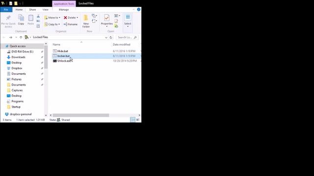 Windows Lock File Batch [WARNING: Old & Bad] смотреть онлайн