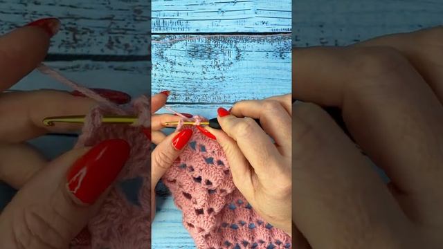 Я люблю простоту в изделии. Узор крючком который вяжется легко ✌️ смотреть онлайн